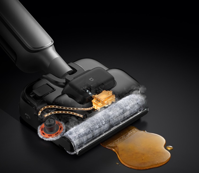 Xiaomi Mijia Wireless Floor Scrubber 5 Max tích hợp phun hơi nước 160°C và lực hút 28.000Pa- Ảnh 3.