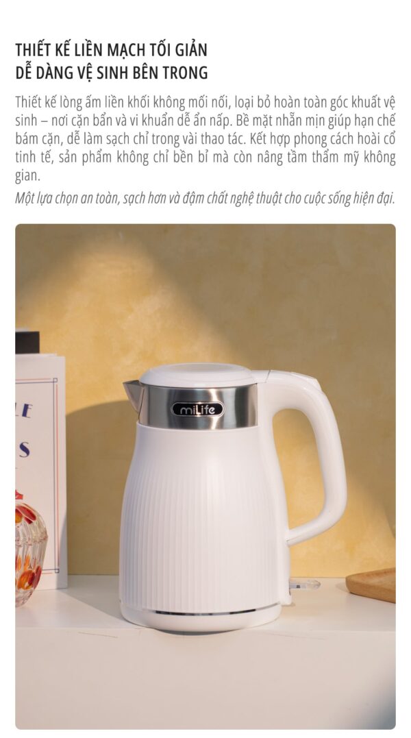 Ấm siêu tốc miLife N5