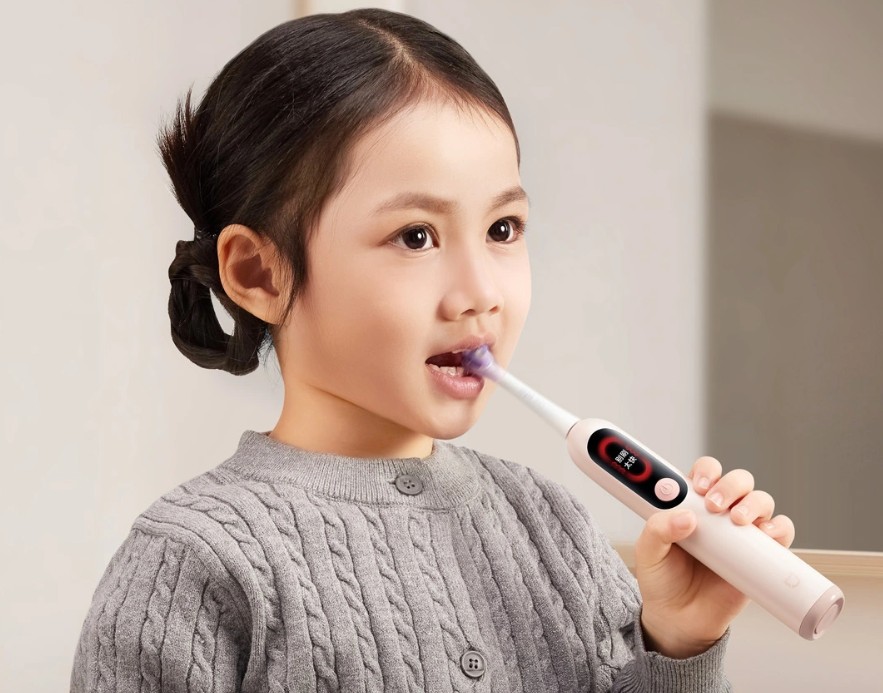 Xiaomi ra mắt bàn chải điện thông minh Mijia Kids Pro: Màn hình màu, AI hướng dẫn bé đánh răng - Ảnh 2.