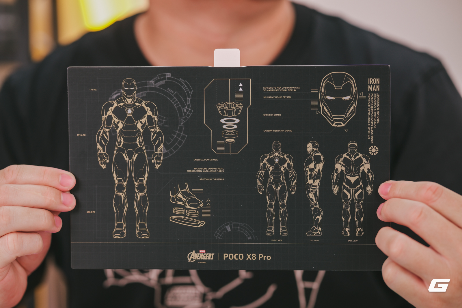 Mở hộp điện thoại Iron Man của Xiaomi - Ảnh 6.