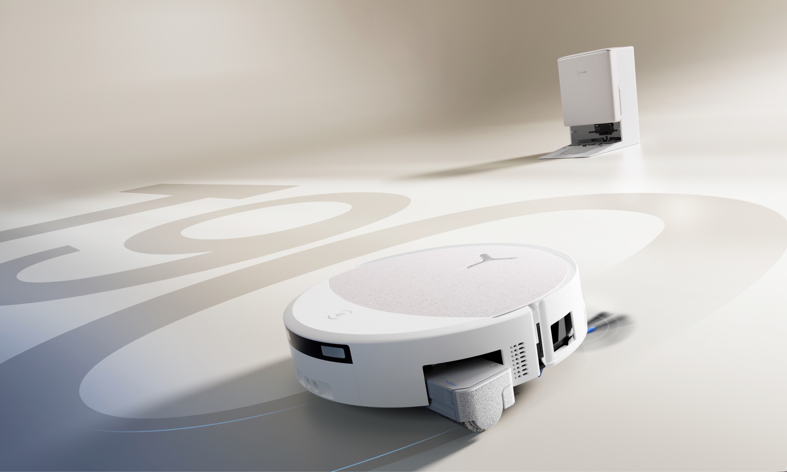 Ecovacs trình diễn chó robot, robot lau kính, cắt cỏ và vệ sinh hồ bơi tại CES 2026 - Ảnh 2.