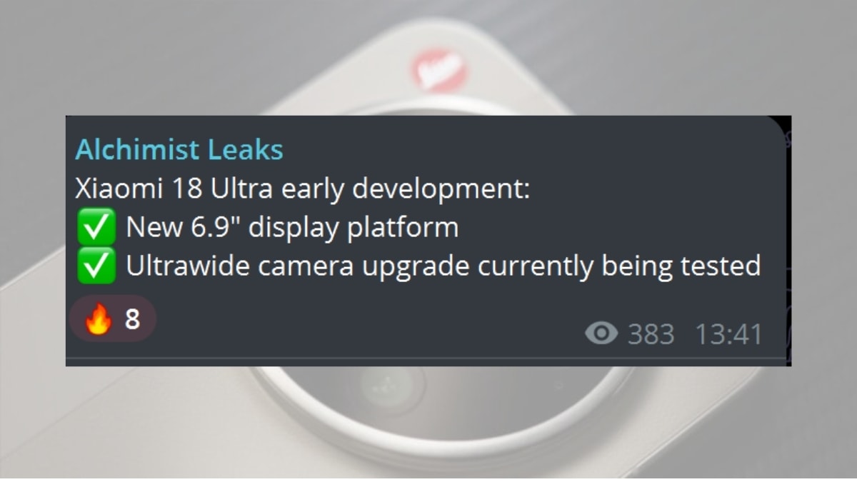 Xiaomi 18 Ultra sẽ duy trì kích thước màn hình 6.9 inch, nhưng được tinh chỉnh lại với một tỷ lệ hoàn toàn khác biệt
