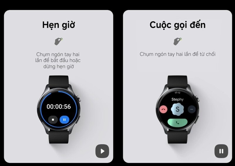 Cảm biến cử chỉ EMG trên Xiaomi Watch 5