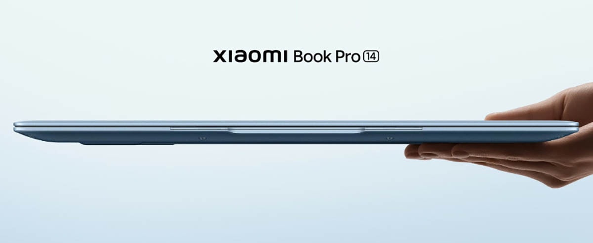 Thiết kế siêu mỏng nhẹ của Xiaomi Book Pro 14 với khung hợp kim magie