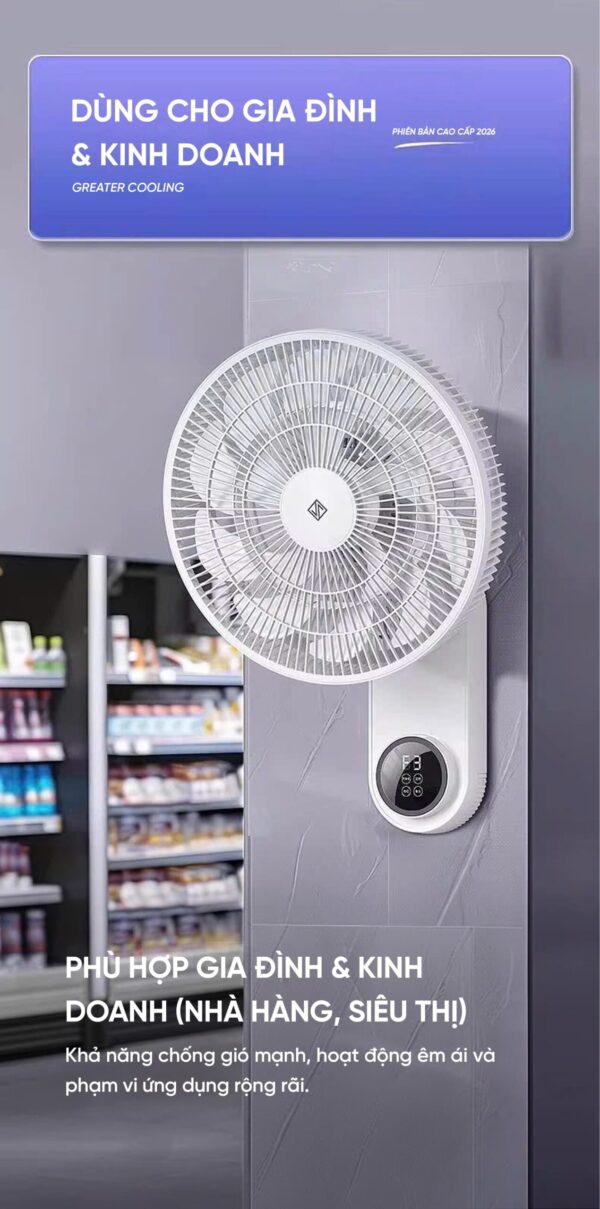 Quạt treo tường Jipin JP-FGB-B22SR 8 Quạt treo tường Jipin JP-FGB-B22SR