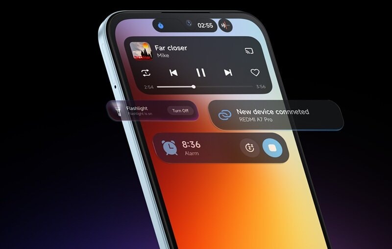 Màn hình Xiaomi HyperIsland