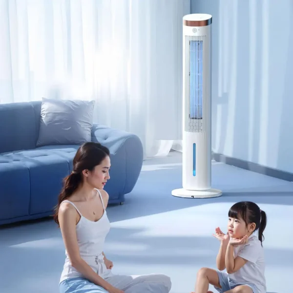 Quạt tháp tạo ẩm Jipin JP-SLTS-05 4 Quạt tháp tạo ẩm Jipin JP-SLTS-05