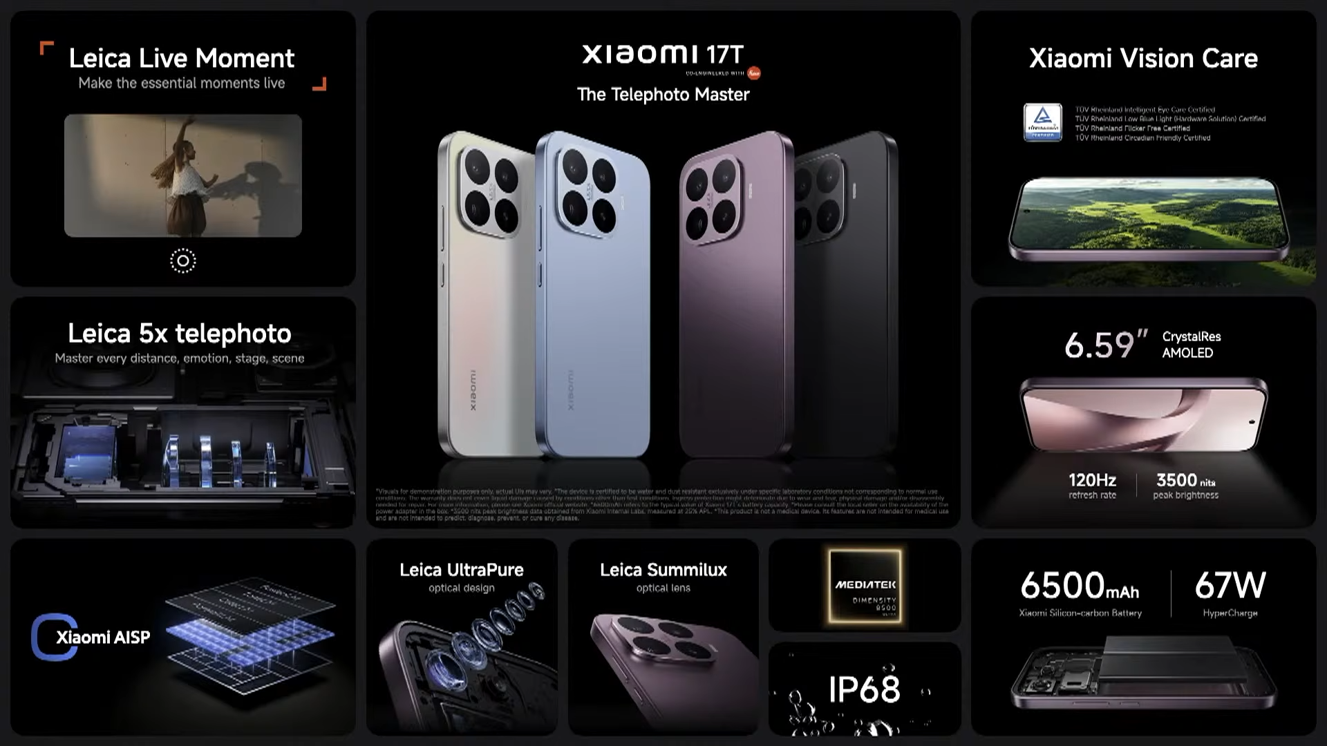 Xiaomi 17T Series chính thức ra mắt: Tele Leica đỉnh cao, pin khủng và hiệu năng flagship thế hệ mới 11 Xiaomi Launch May 2026 1 23 18 screenshot