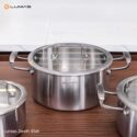 Bộ nồi chảo inox 4 món cao cấp Lumias Zenith 4Set 11 bo noi chao inox 4 mon cao cap lumias zenith 4set 5