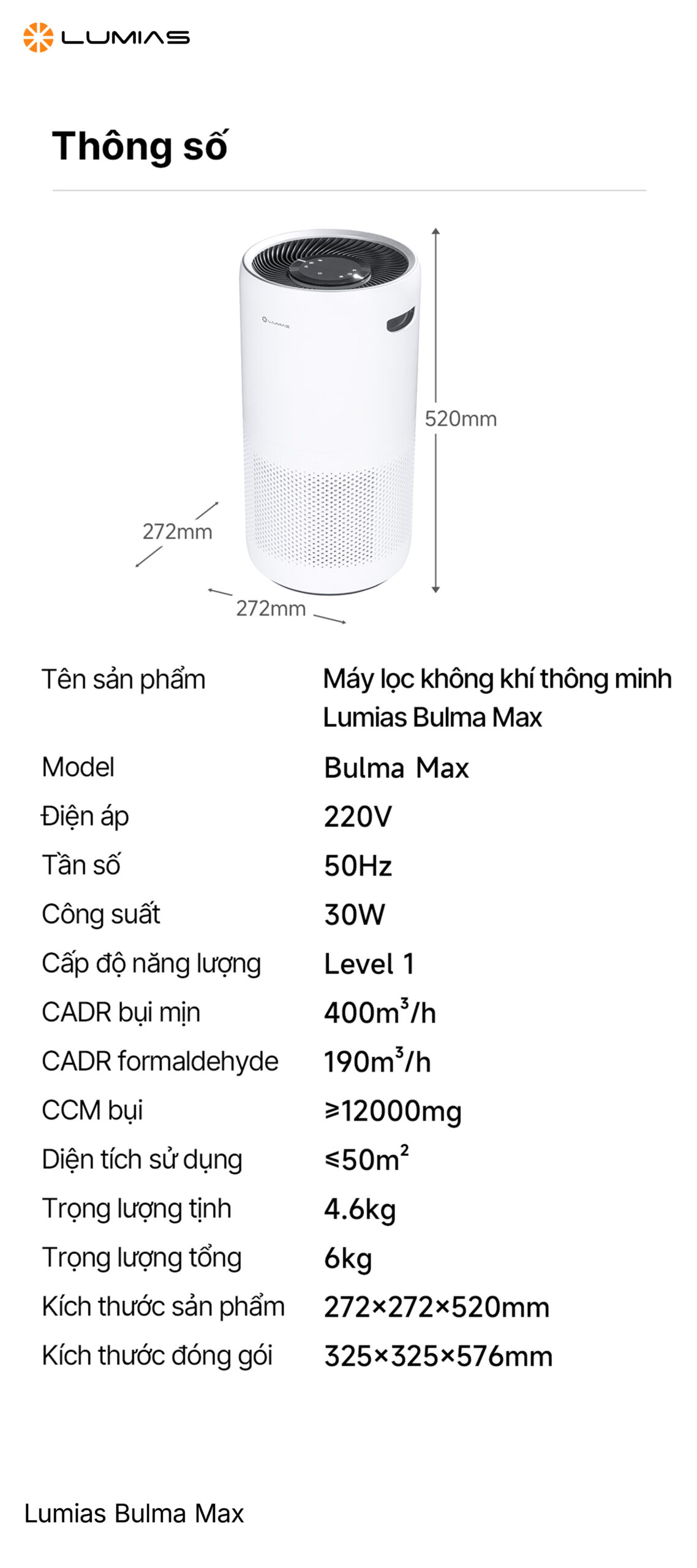 Máy lọc không khí Lumias Bulma Max 16 lumias bulma max 15 scaled 1