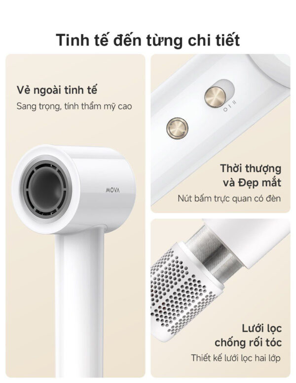 Máy sấy tóc Mova Turbo