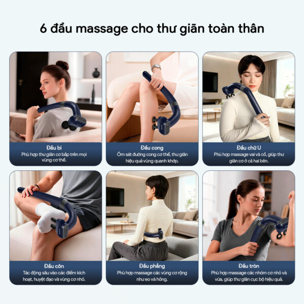 Máy massage cầm tay BOMIDI MG6