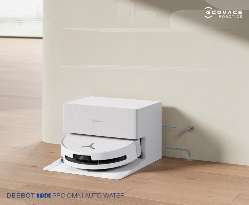 Trạm sạc OMNI Auto Water siêu nhỏ gọn cao chỉ 267mm tích hợp bơm xả trực tiếp Trạm sạc OMNI Auto Water siêu nhỏ gọn cao chỉ 267mm tích hợp bơm xả trực tiếp