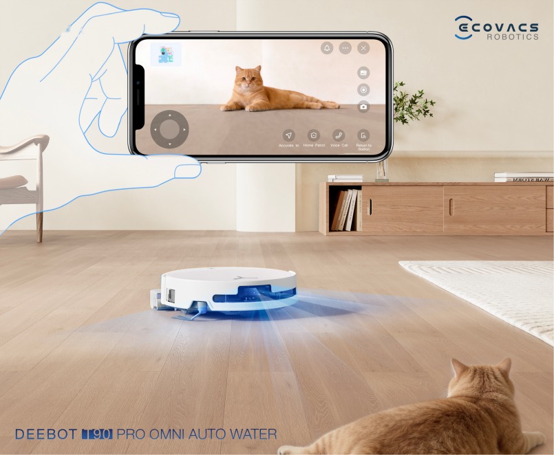 Camera giám sát video thời gian thực đàm thoại 2 chiều và chế độ chăm sóc thú cưng Camera giám sát video thời gian thực đàm thoại 2 chiều và chế độ chăm sóc thú cưng