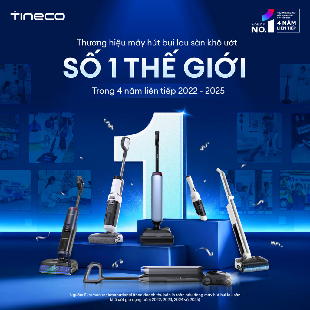 Máy hút bụi lau sàn khô ướt Tineco Floor One i6 Prime 2 Tineco Floor One i6 Prime - Máy hút bụi lau sàn khô ướt