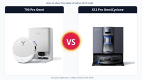 So sánh đối đầu Ecovacs Deebot T90 Pro Omni và Ecovacs Deebot X12 Pro OmniCyclone